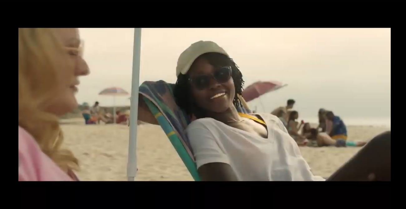 lupita nyong'o and elisabeth moss in jordan peele's Us.