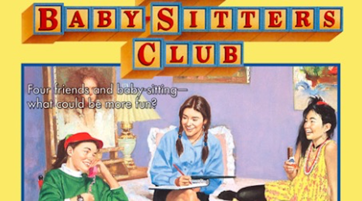 The book cover for The Baby-Sitters Club: Kristy's Great Idea.