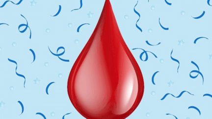 blood drop emoji