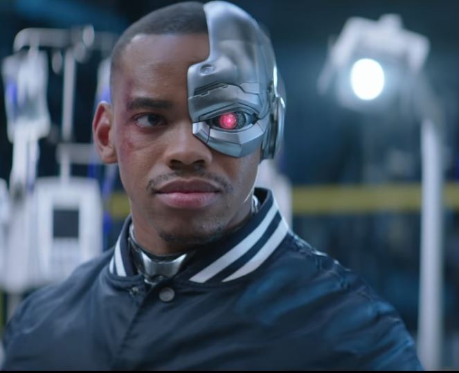 jovian wade as victor stone aka cyborg in the doom patrol trailer