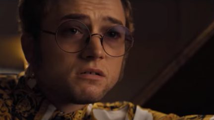 Taron Egerton in Rocketman
