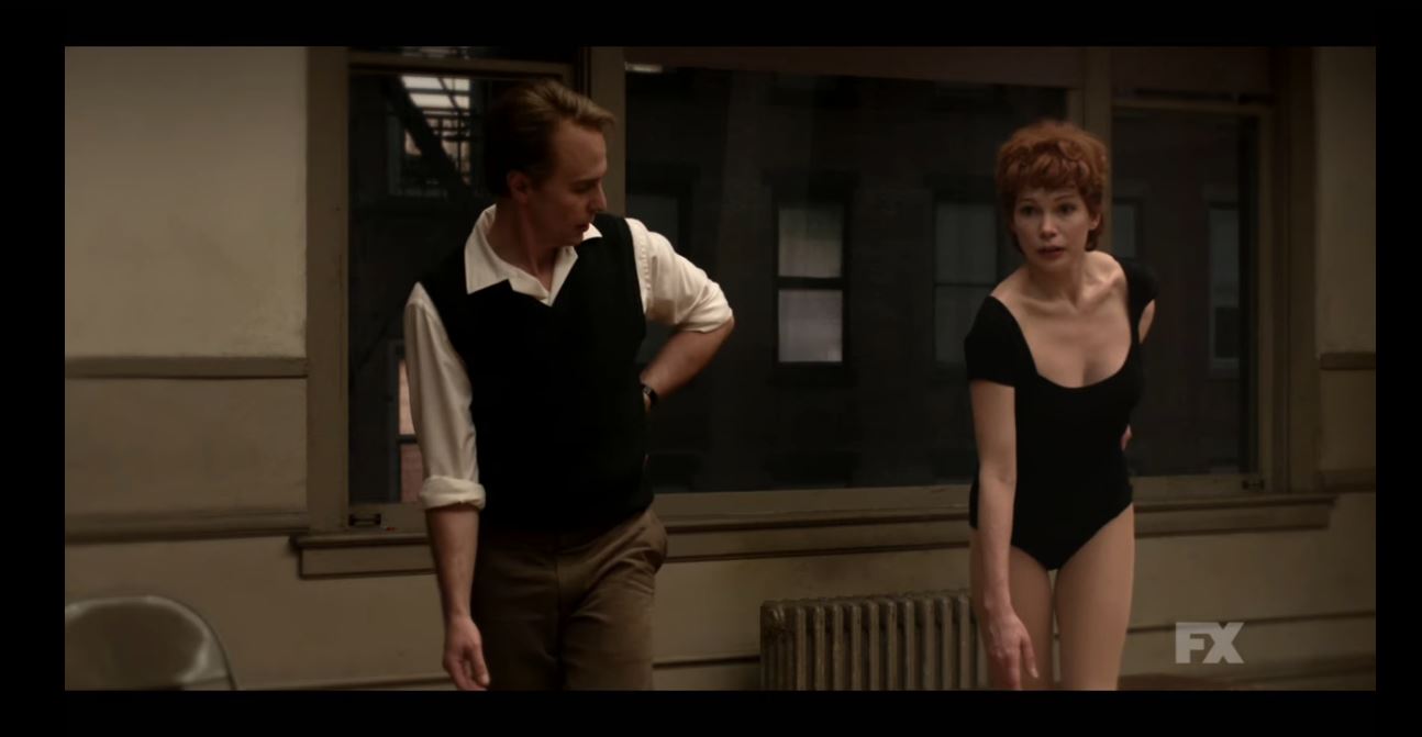 Sam Rockwell and Michelle Williams play Bob Fosse and Gwen Verdon in FX's Fosse/Verdon.