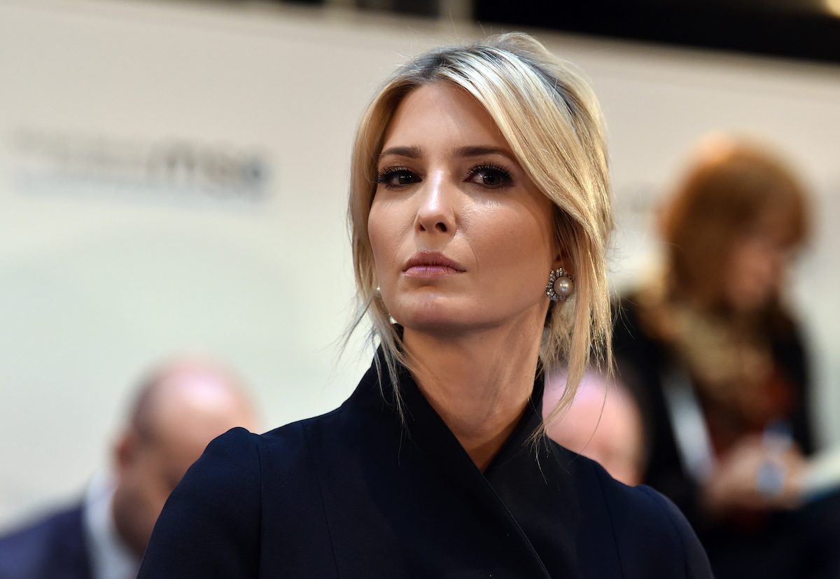 Ivanka Trump loks like an angry supervillain during a panel discussion at the 55th Munich Security Conference in Munich