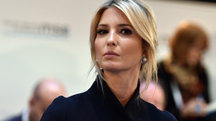 Ivanka Trump loks like an angry supervillain during a panel discussion at the 55th Munich Security Conference in Munich