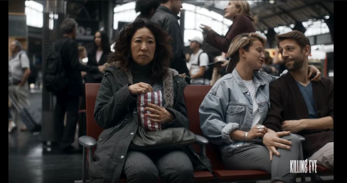 Sandra Oh in Killing Eve.