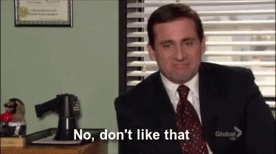 michael scott noping gif from the office