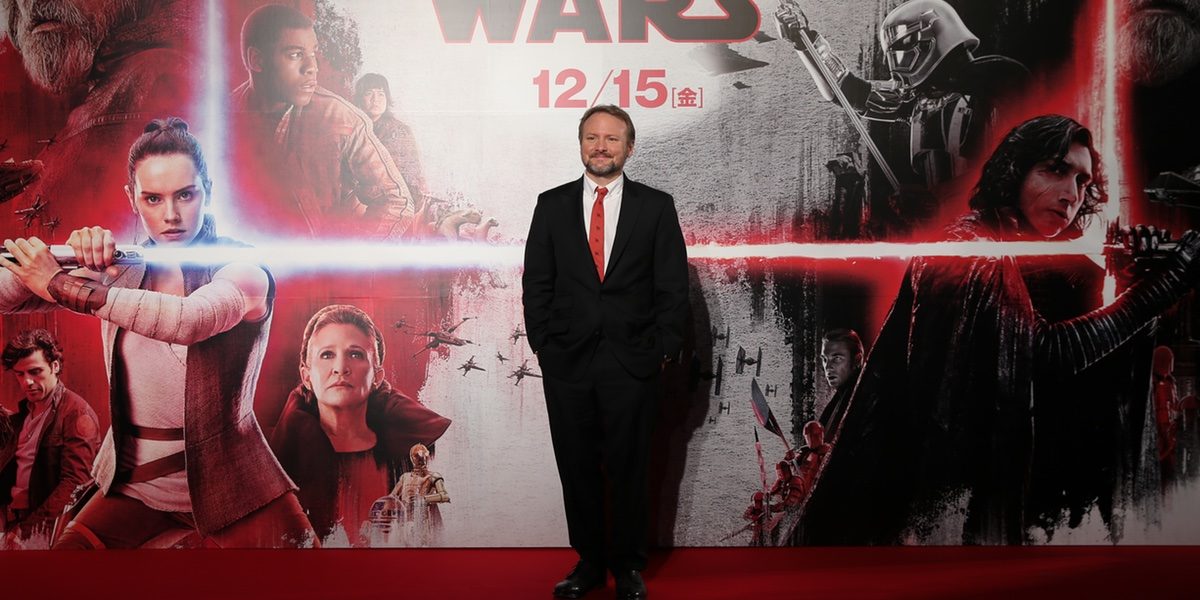 TOKYO, JAPAN - DECEMBER 06: Director Rian Johnson attends the 'Star Wars: The Last Jedi' Japan Premiere & Red Carpet at Roppongi Hills on December 6, 2017 in Tokyo, Japan. (Photo by Christopher Jue/Getty Images for Disney)