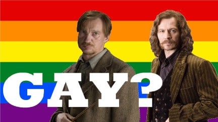 Remus Lupin and Sirius Black queer relationship