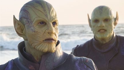 Ben Mendelsohn as Talos, a Skrull leader in Captain Marvel.