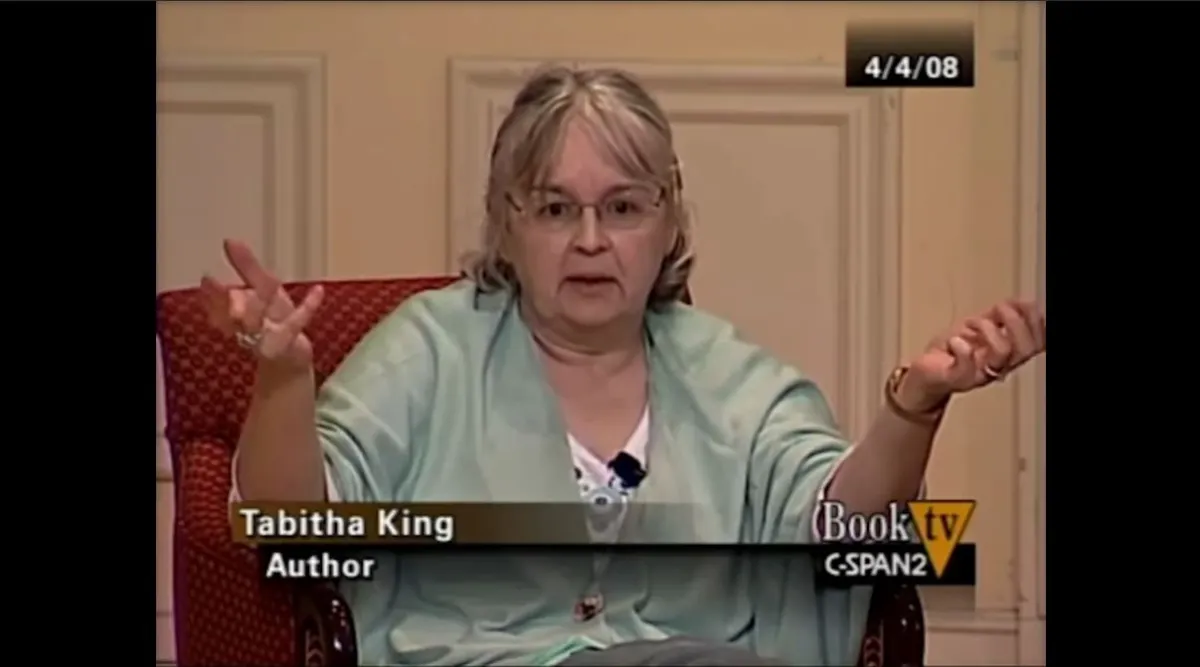 Tabitha King in conversation with her husband Stephen King and son Owen King on Book TV on C-SPAN2.