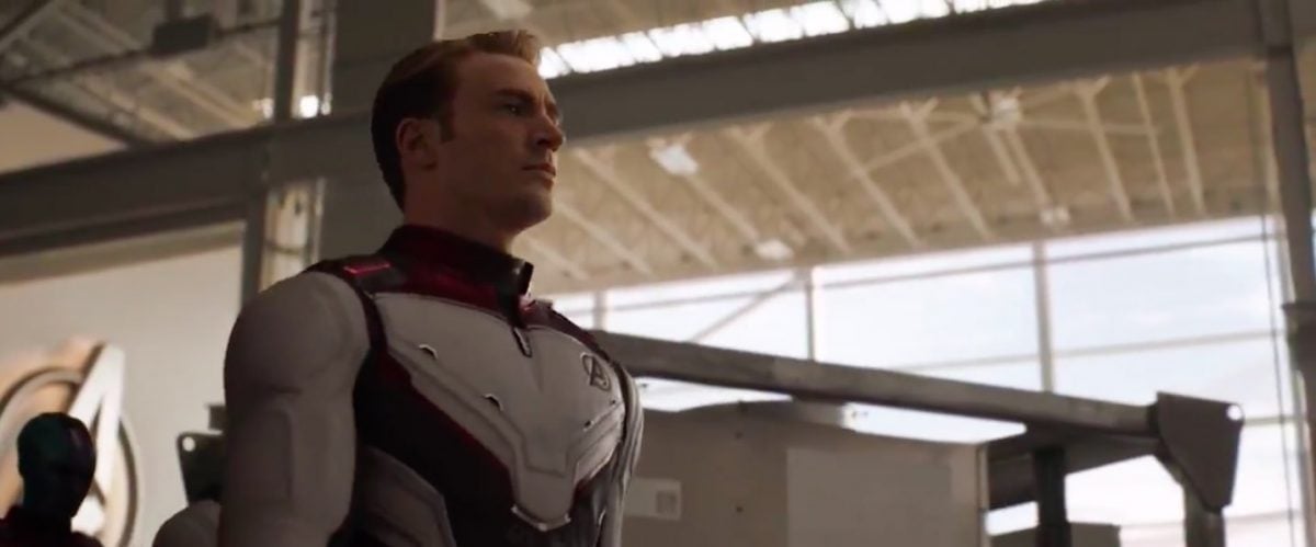 screengrabs from the Avengers: Endgame trailer