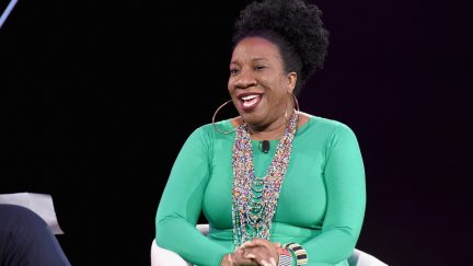 Founder, me too Movement Tarana Burke speaks onstage during The 2019 MAKERS Conference at Monarch Beach Resort on February 8, 2019 in Dana Point, California. (Photo by Vivien Killilea/Getty Images for MAKERS)
