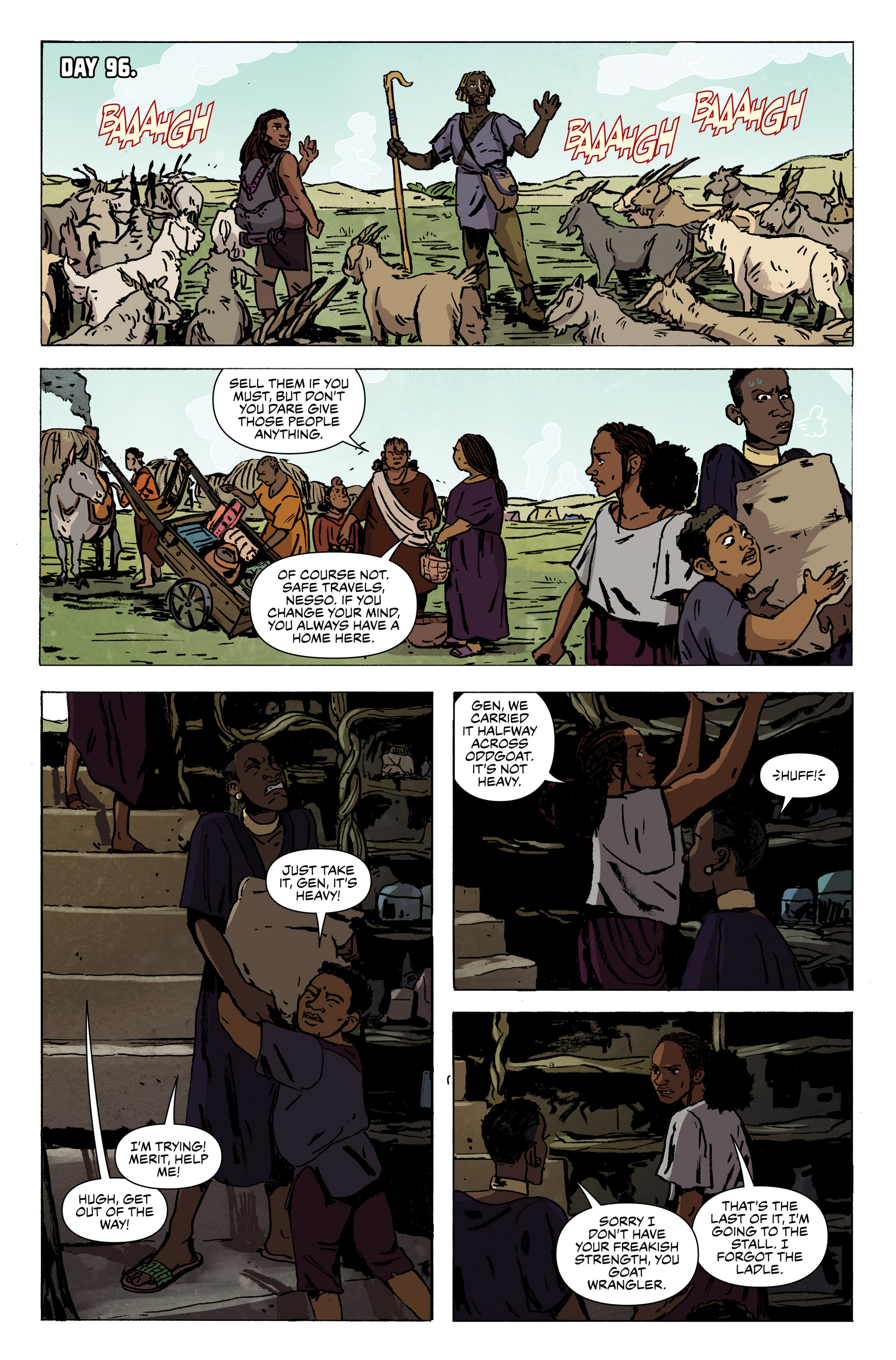 Page one of Delver, issue #2