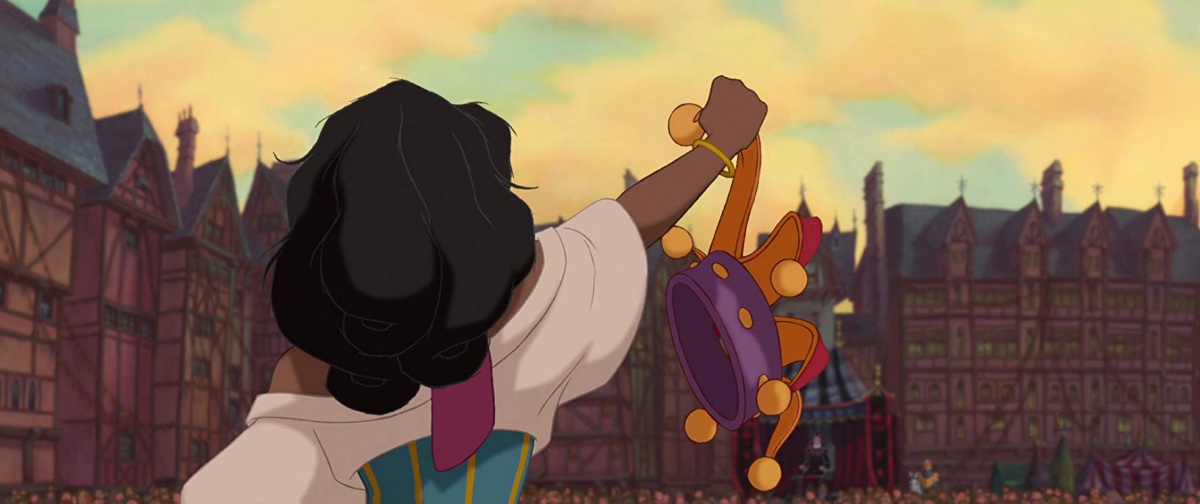 Esmeralda in the Hunchback of Notre Dame