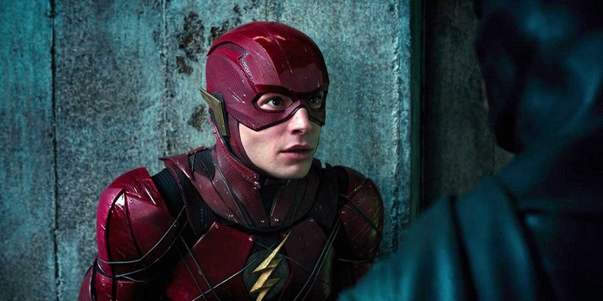 Ezra Miller plays Barry Allen/The Flash in DCEU's Justice League.