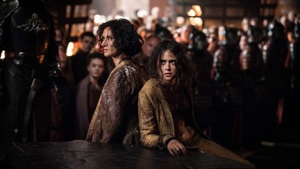 Indira Varma and Rosabell Laurenti Sellers in Game of Thrones (2011)