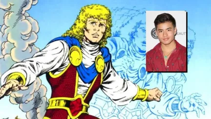 Jericho in DC Comics and the cast choice for him on Titans, Chella Man.