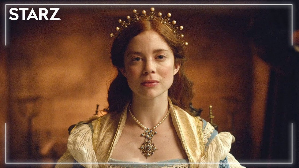 The Spanish Princess Poster with Charlotte Hope as Catherine of Aragon