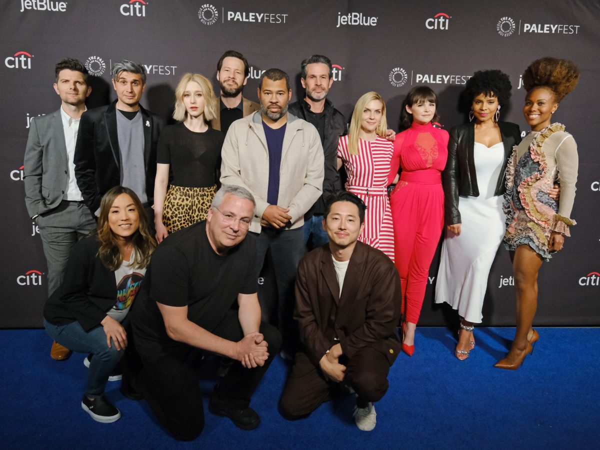 The cast and creatives of The Twilight Zone at PaleyFest LA 2019 honoring “The Twilight Zone”, at the DOLBY THEATRE on March 24, 2019 in Hollywood, California. © Michael Bulbenko for The Paley Center for Media