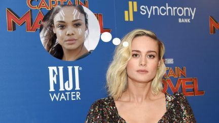 Brie Larson and Tessa Thompson fanart