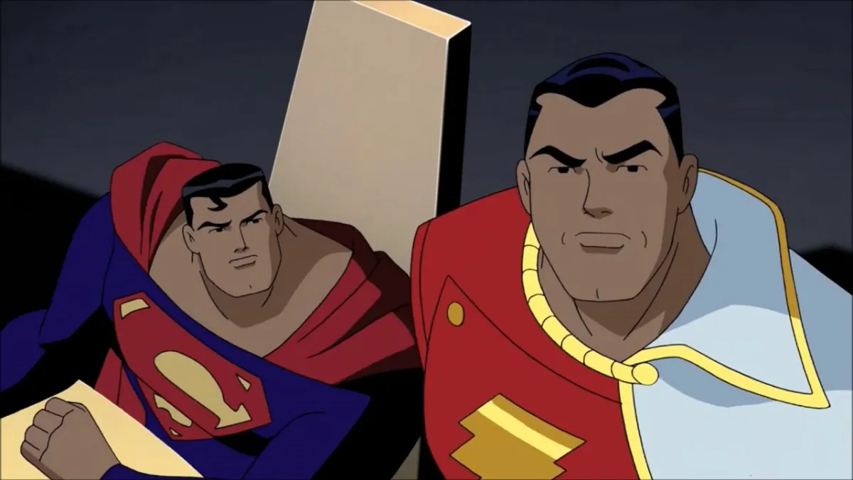 Why Superman vs. Shazam Fight in Justice League Unlimited Works | The Mary  Sue