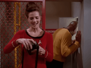 Dax on Deep Space Nine