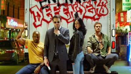luke cage, daredevil, jessica jones and iron fist assemble for the defenders.