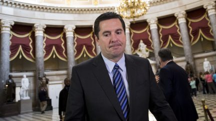 Rep. Devin Nunes makes his trademark sad face.