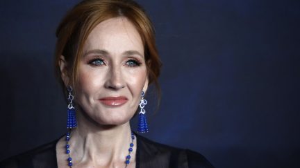 J.K Rowling attends the UK Premiere of 
