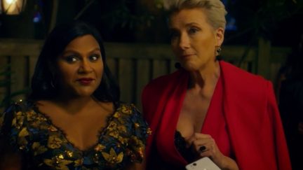 Mindy Kaling and Emma Thompson star in Late Night.