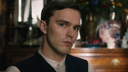 Nicholas Hoult as J.R.R. Tolkien