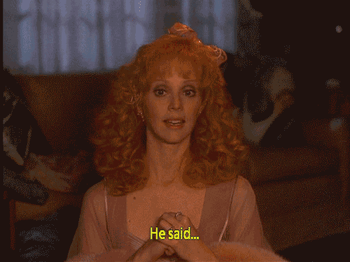 phyllis tells the scary story of getting a perm.