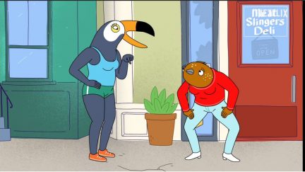 Tiffany Haddish and Ali Wong voice Tuca and Birdie in the new netflix series.