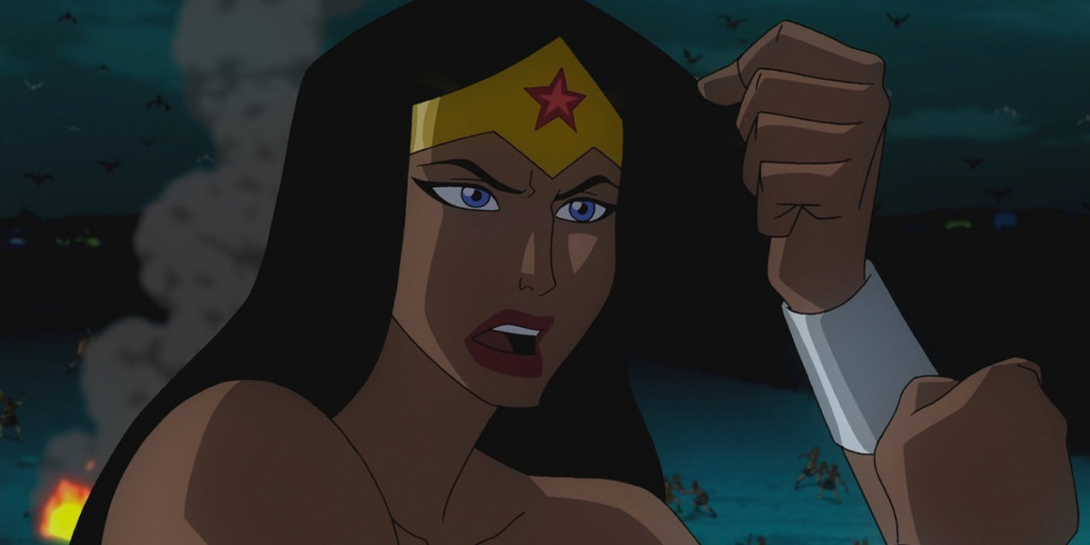 Diana gets ready for battle in 2009's Wonder Woman.