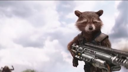 Rocket Raccoon in Avengers: Infinity War