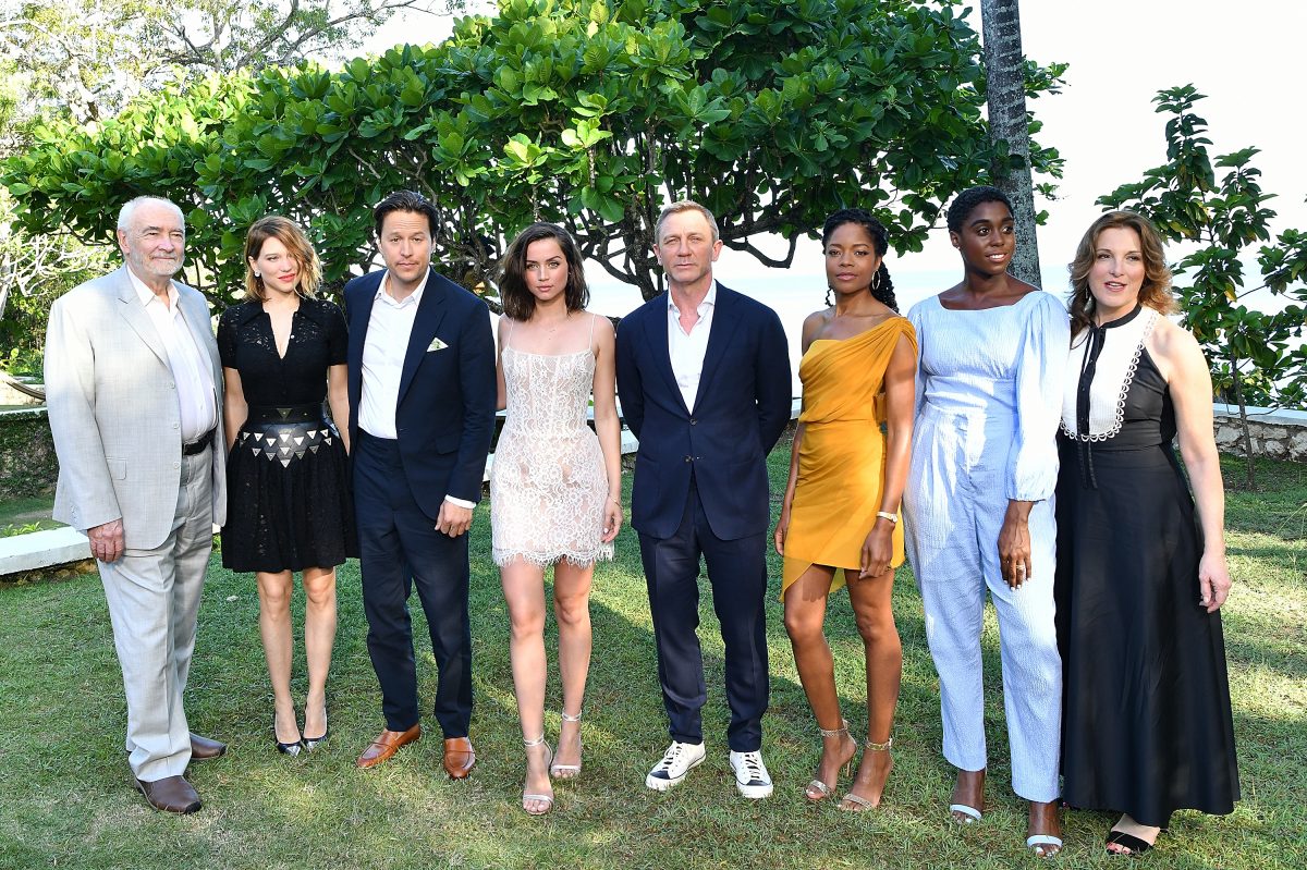 The cast of Bond 25