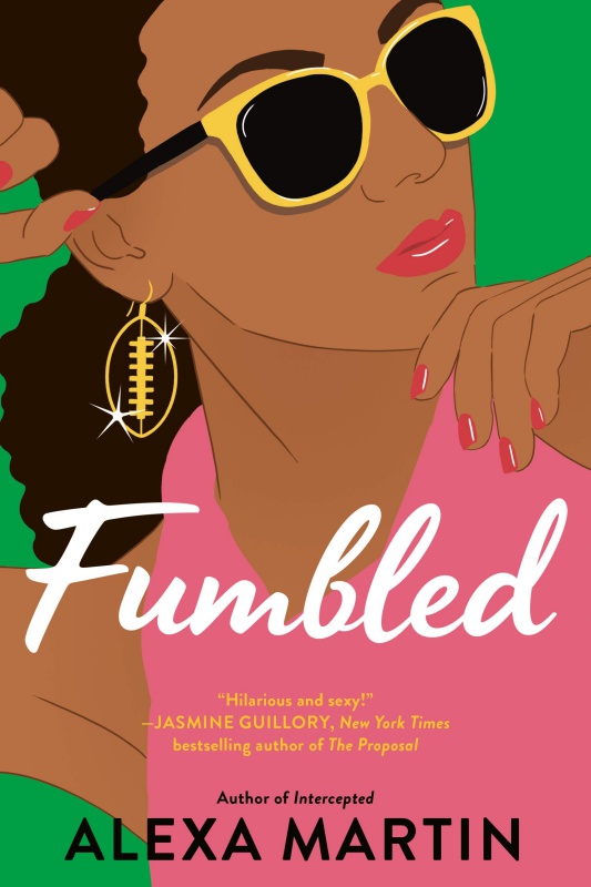 Fumbled Book Cover by Alexa Martin