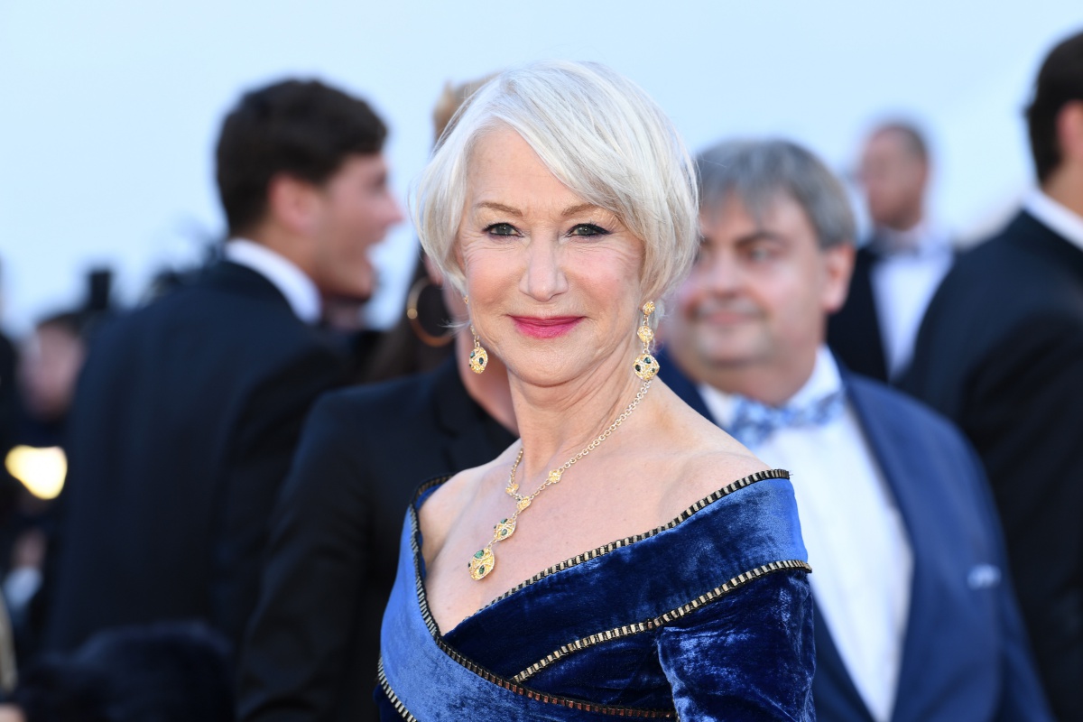 Actress Helen Mirren attends the screening of 'Girls Of The Sun (Les Filles Du Soleil)' during the 71st annual Cannes Film Festival at Palais des Festivals on May 12, 2018 in Cannes, France. (Photo by Pascal Le Segretain/Getty Images)