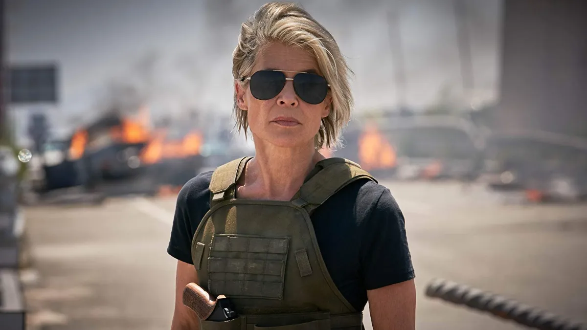 Linda Hamilton in Terminator- Dark Fate (2019)