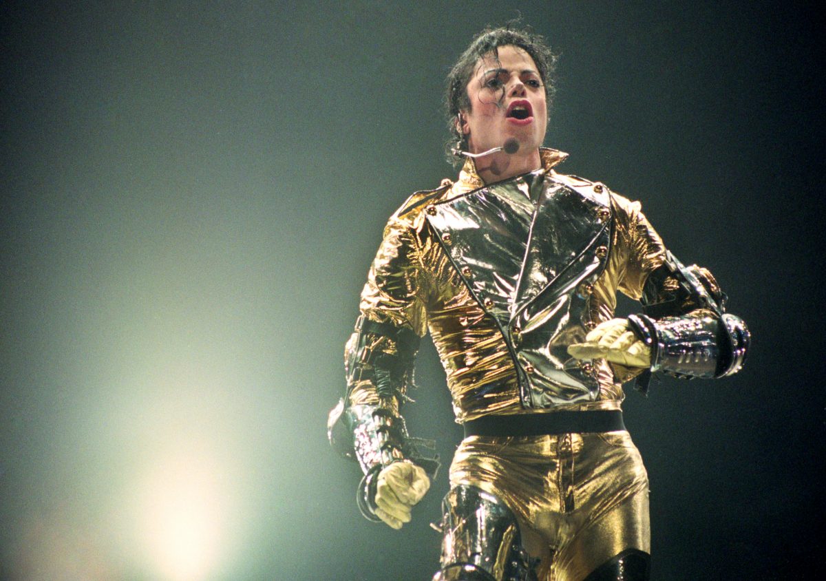 Michael Jackson performing in New Zealand