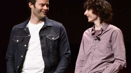 Bill Hader and Finn Wolfhard