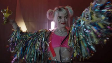 margot robbie as harley quinn in birds of prey teaser.