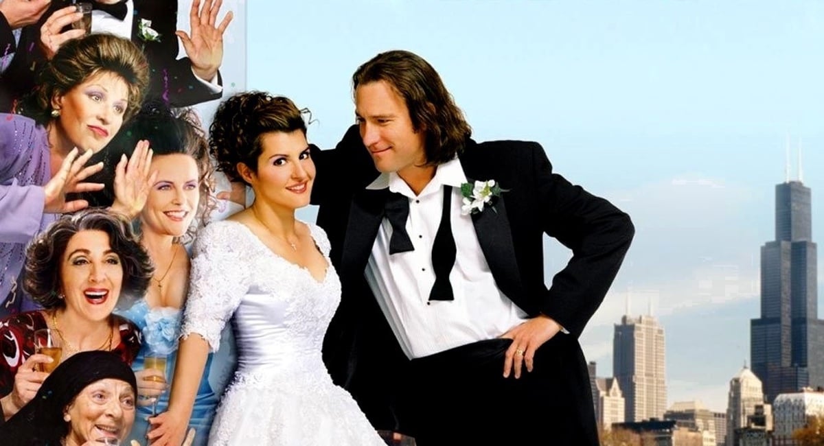 The poster for indie box office smash My Big Fat Greek Wedding.