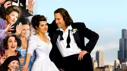 The poster for indie box office smash My Big Fat Greek Wedding.