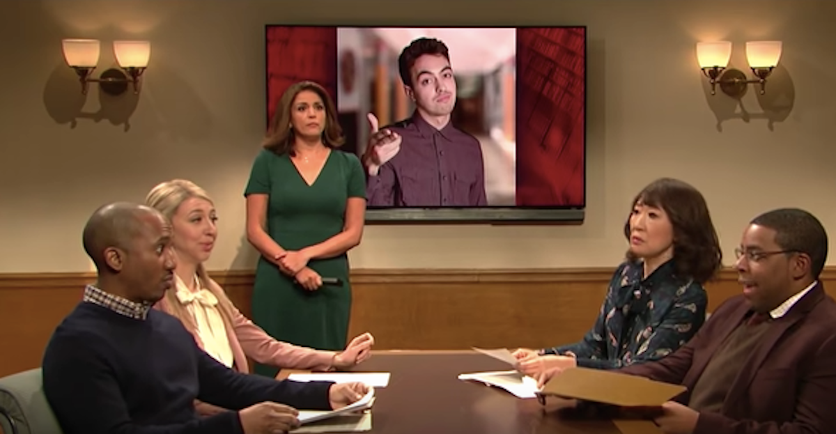 SNL College Admissions sketch