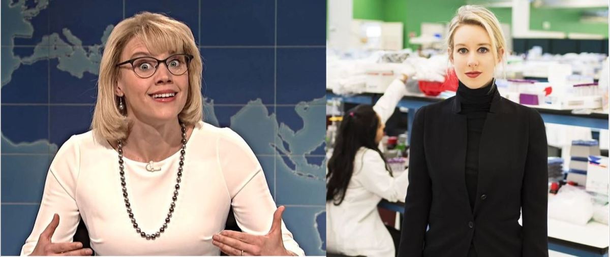 kate mckinnon will play theranos founder elizabeth holmes in hulu's the dropout