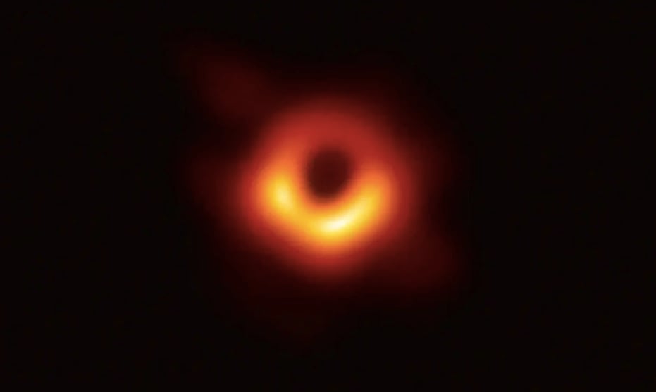 First-ever image of black hole.