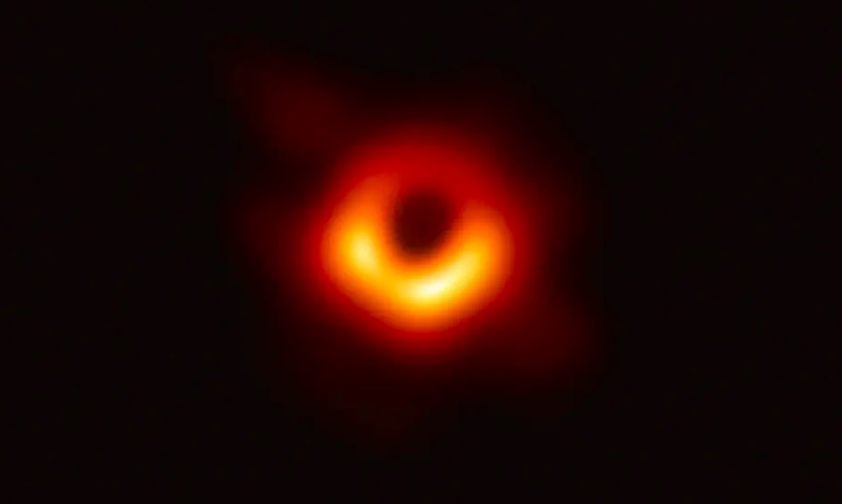First-ever image of black hole.