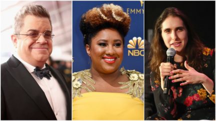 Patton Oswalt, Ashley Nicole Black, and Megan Amram, all of whom have fired their agents this weekend.