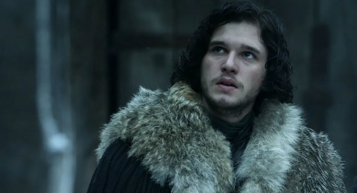 Jon Snow (Kit Harrington) knows nothing in Game of Thrones.